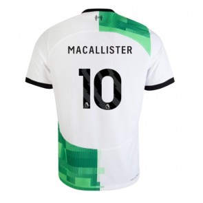 Lacne Muži Futbalové dres Liverpool Alexis Mac Allister #10 2023-24 Krátky Rukáv - Preč